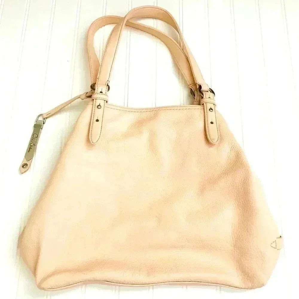 Cole Haan pale pink leather purse